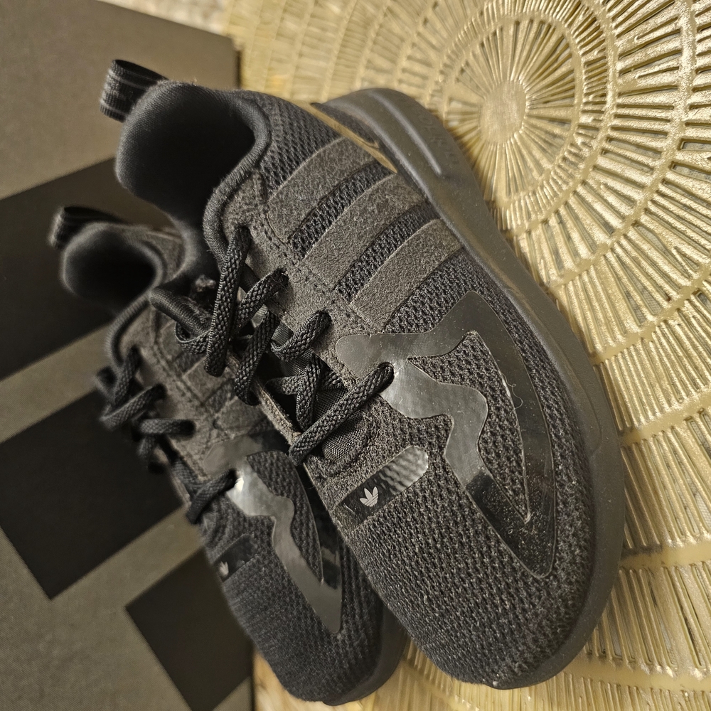 Adidas Kids Black Sneakers - Picture 3 of 8